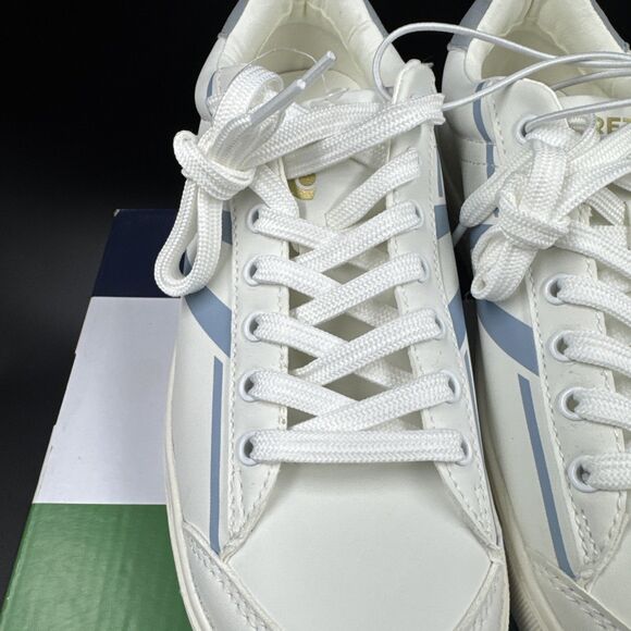 Tretorn “Serve” Women’s White/Blue 8.5 Memory Foam Footbed Sneaker Shoes NEW - Picture 4 of 16